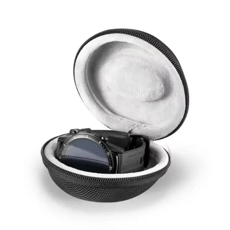 TravelGuard Portable EVA Single Watch Travel Case Waterproof Hard Shell With Plush Interior for Smartwatches
