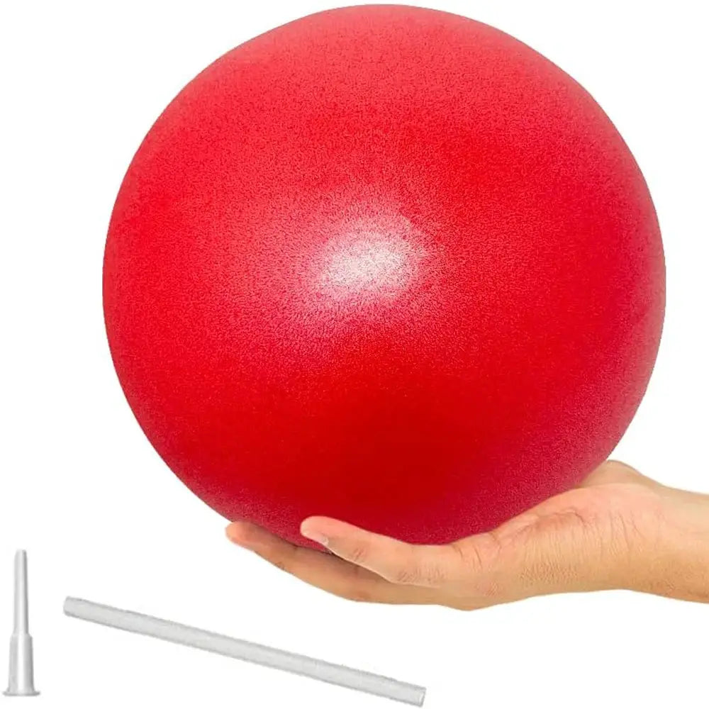 9 Inch Yoga Ball Mini Exercise Ball For Pilates Core Training Anti Burst Slip Resistant Physical Therapy