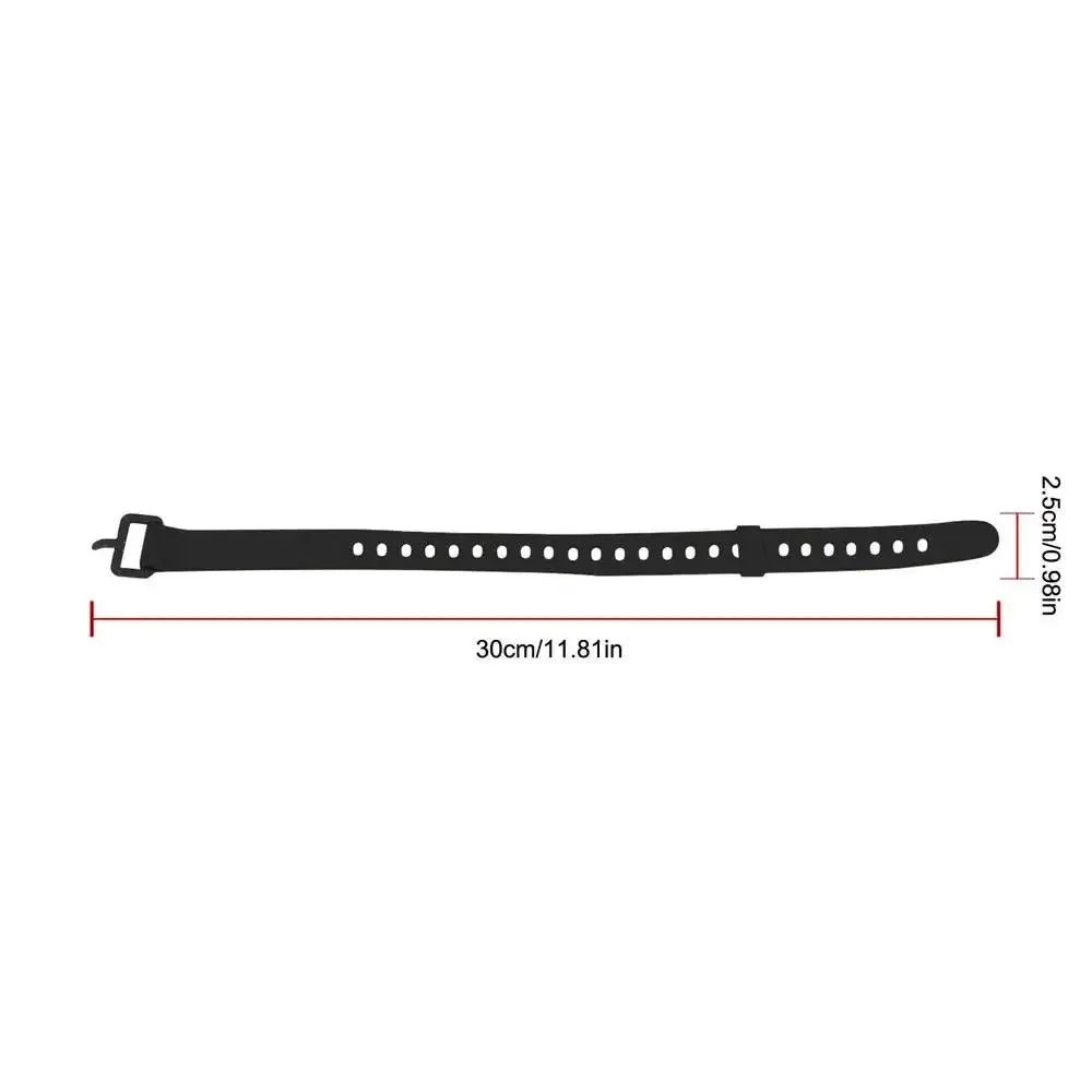 High Strength Rubber Tension Strap Cargo Belt For Gear WaterBottle Luggage Flashlight Air Pump Self Defense Stick