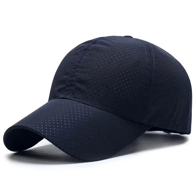 COKK Summer Baseball Cap Quick Drying Outdoor Sports Hat Unisex Sun Shade Breathable Travel Leisure Sun Hat