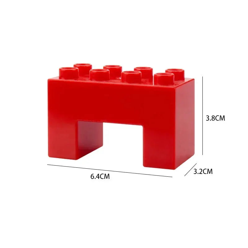 Big Building Blocks Princess Castle Set Compatible Large Bricks For Girls And Boys Kids Toys Gifts