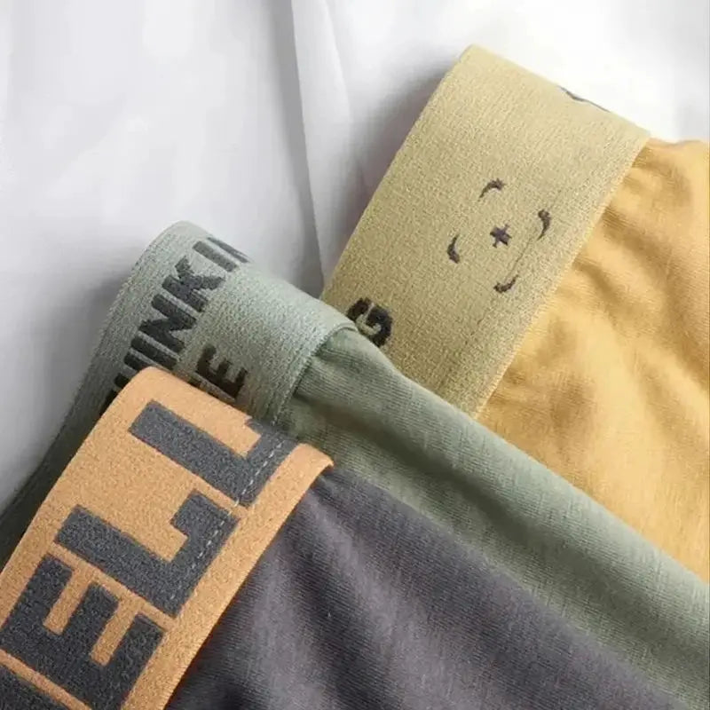 5-pack men's Simples Market boxers in pastel colors with elastic waistbands