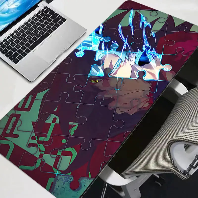 Dragon Ball Z Large Rubber Mouse Pad for PC Gaming Desk Mat Wide Computer and Laptop Mouse Pad for CSGO LOL