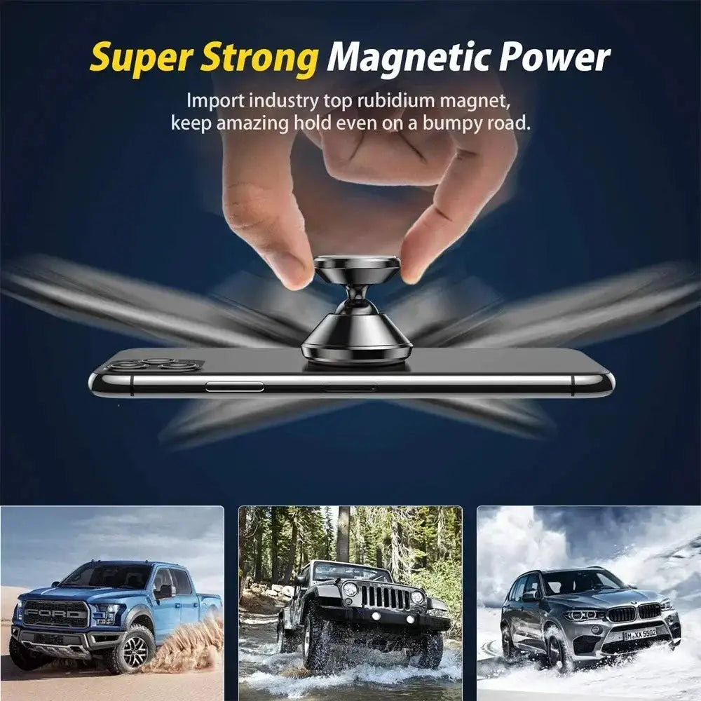 Universal Magnetic Car Phone Holder Dash Mount For iPhone Samsung