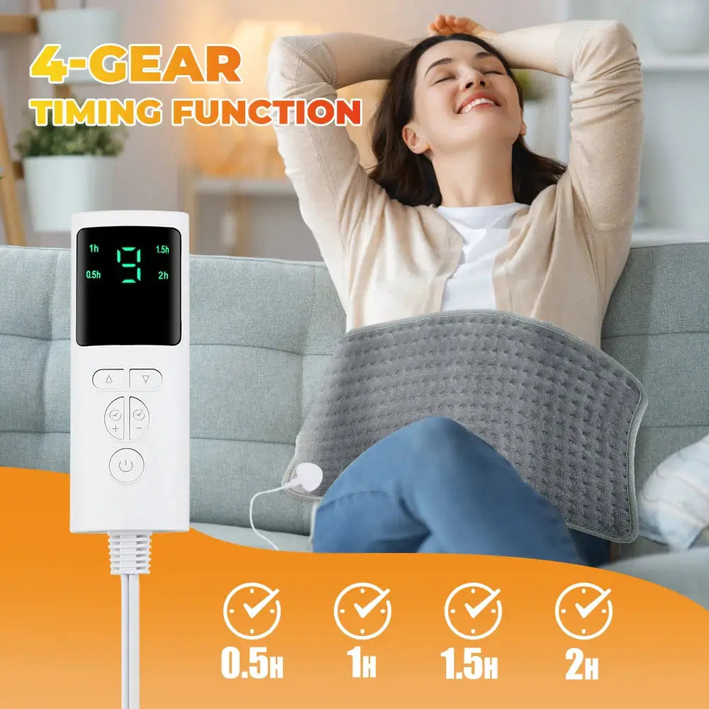 58 By 29 Cm Electric Heating Blanket Heated Pad For Bed And Sofa Warm Winter Thermal Blanket Edifolly CE Certified