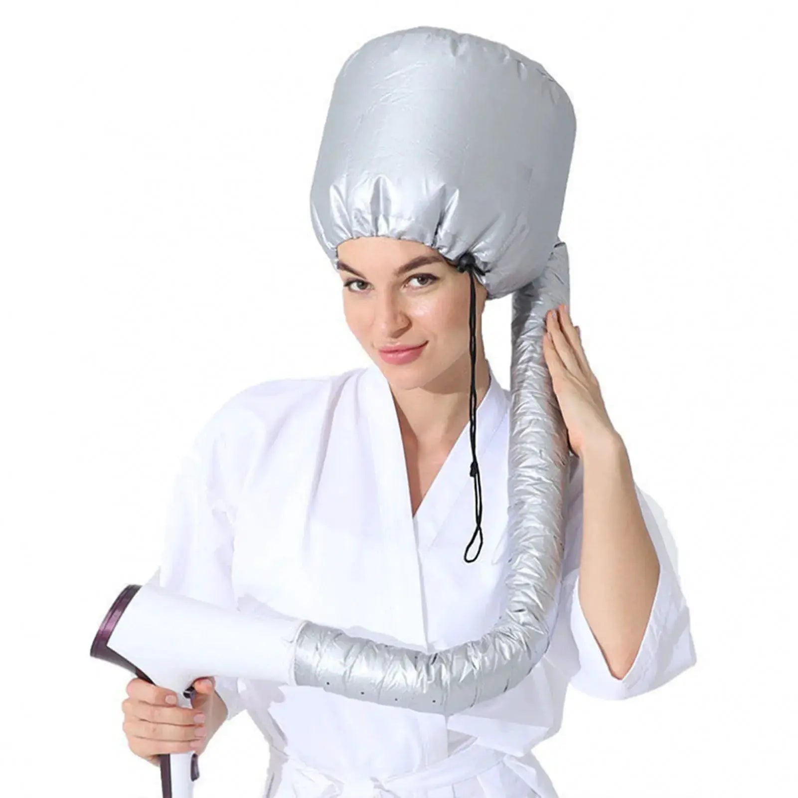 Hair Dryer Steamer Cap Reusable Drying Hat For Home Spa Salon Styling And Deep Conditioning