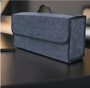 Car Trunk Soft Felt Storage Box - Large Anti - Slip Compartment Organizer, Auto Boot Storage Accessories - Simples Market
