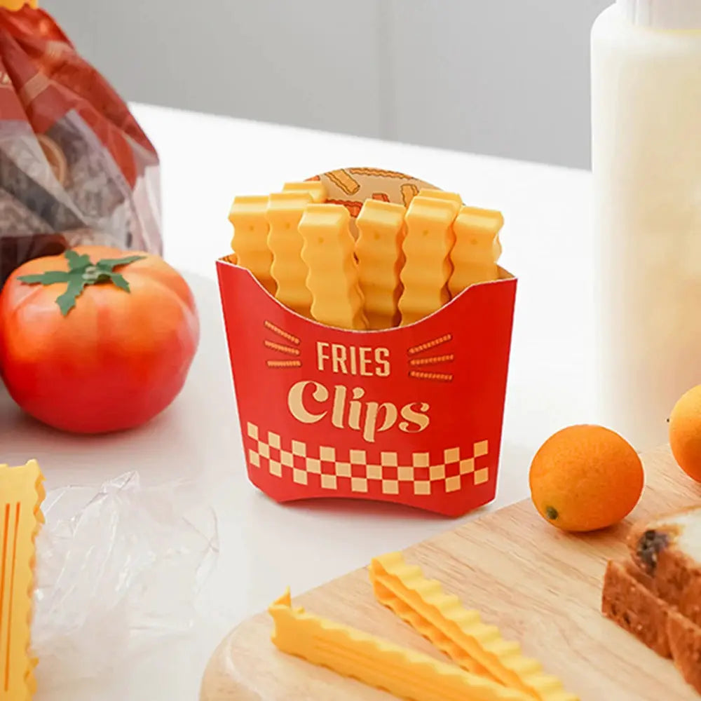 Multi Functional Food Sealing Clip Bag Clip Refrigerator Magnetic Sticker For Snacks Chips And Food Storage