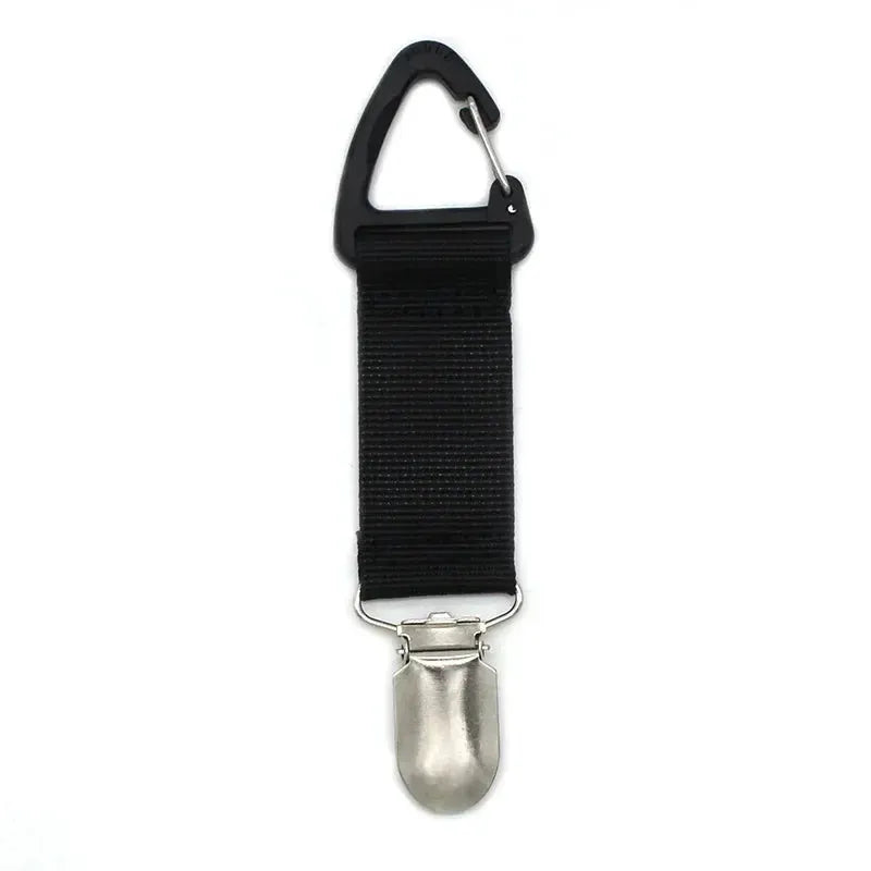 TrailMate Outdoor Travel Straw Hat Clip Portable Hat Companion Bag Clip With Multipurpose Glove Organizer