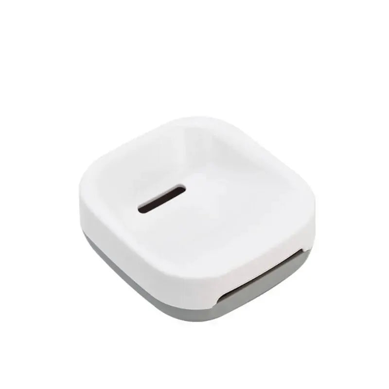 Electric toothbrush holder, white large-capacity countertop bathroom organizer