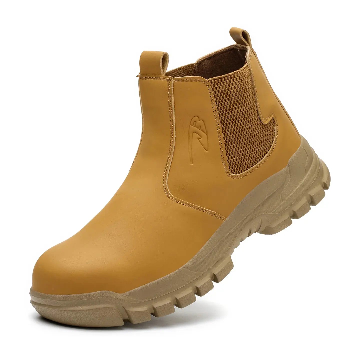 FortisGuard Waterproof Steel Toe Safety Boots For Men Anti Smash And Stab Resistant Work Footwear