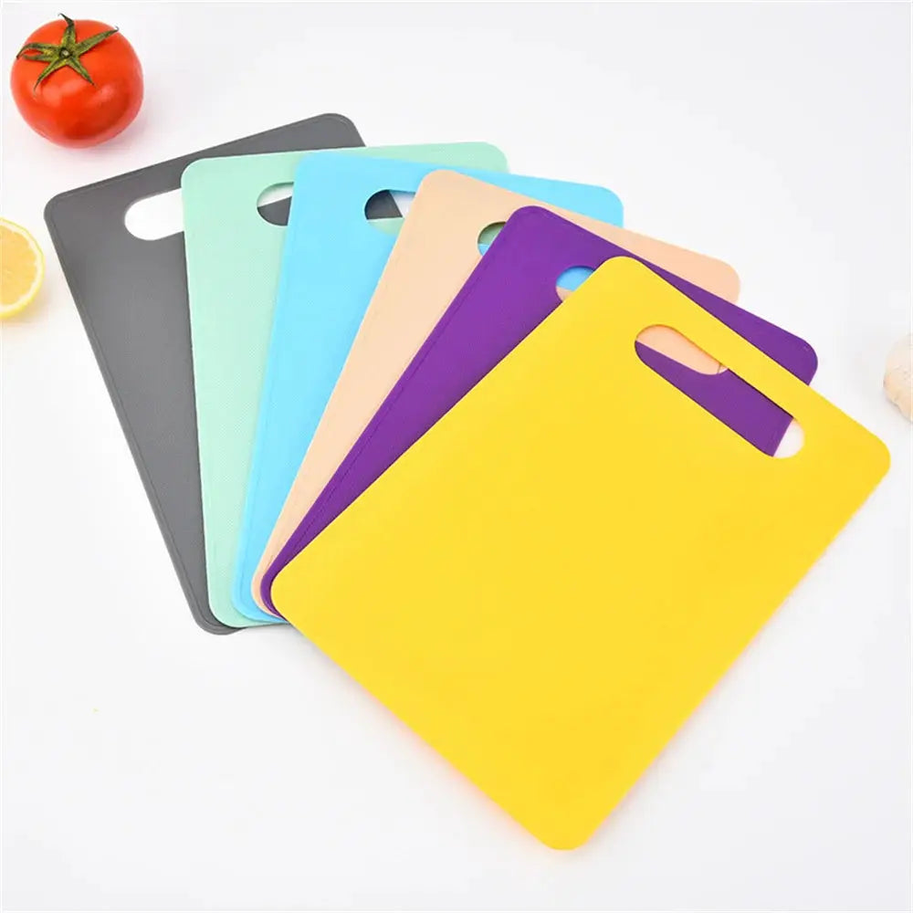One Piece Durable PP Cutting Board Non Slip Vegetable And Fruit Chopping Board For Home Kitchen Camping