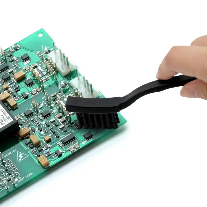 TechCare Anti Static PCB Cleaning Crank Brush Safe Scrubbing For Delicate Electronics