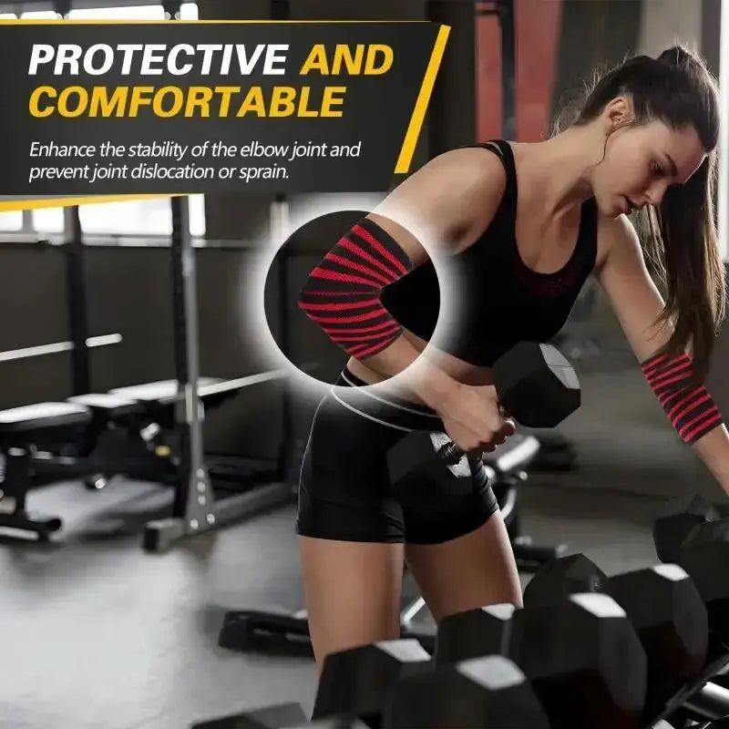 Sports Elbow Guard For Bench Press And Weightlifting Protective Gear Elbow Pad Support
