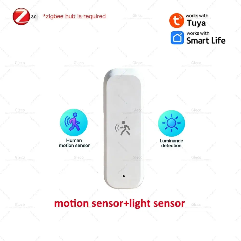 Simples Market Zigbee 3.0 motion sensor with light sensor, white enclosure