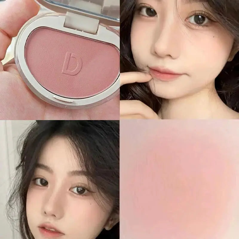 DaimAnpu Monochrome Honey Powder Blusher High Gloss Natural Brightening Rouge Setting Powder Cream