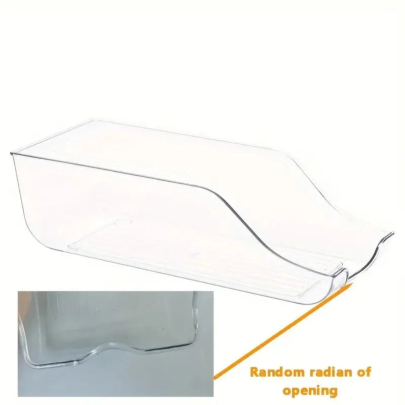 KitchenEase Can Dispenser Organizer Keeps Soda Cans Accessible In Fridge And Freezer Space Saving Design