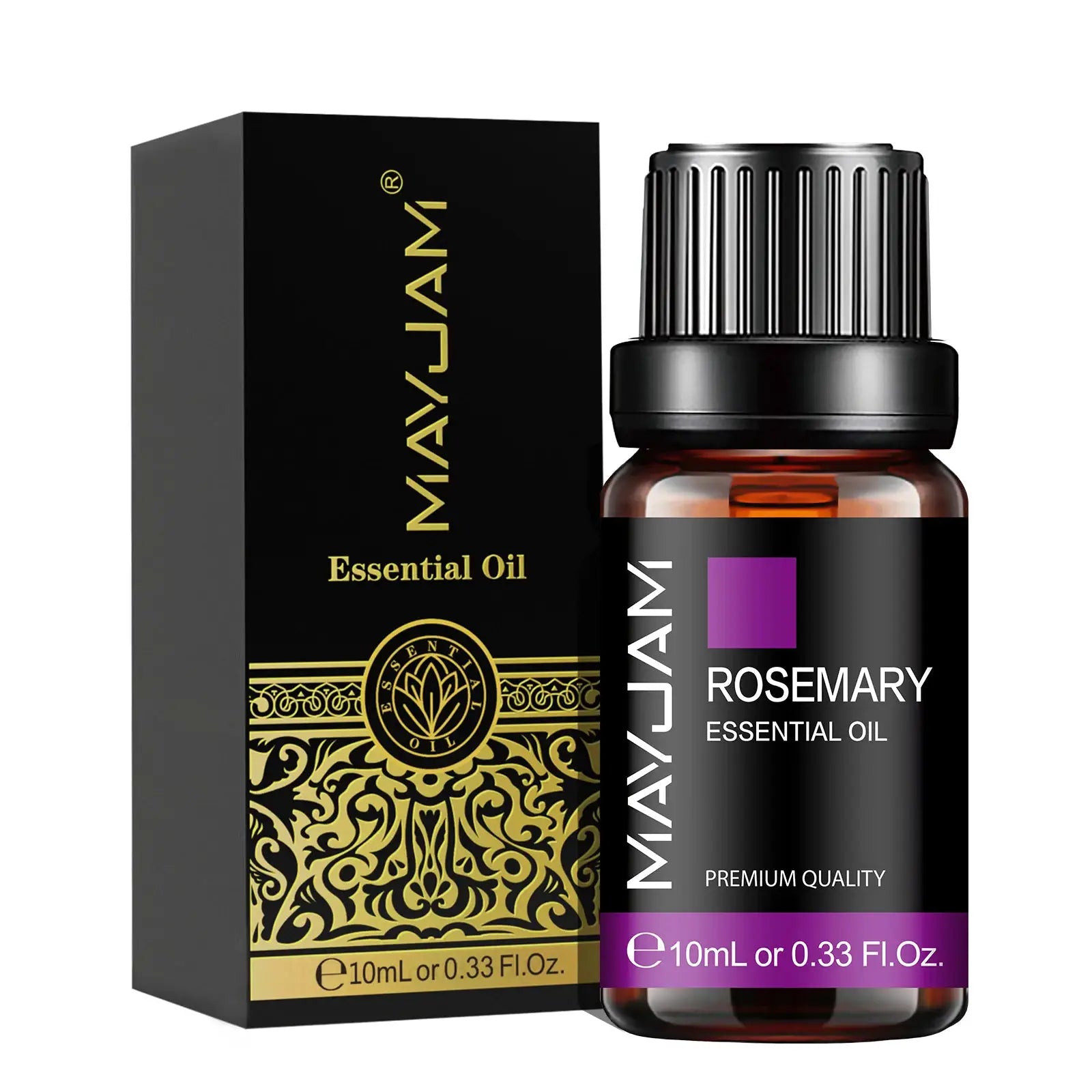 MAYJAM 10ML Essential Oil Set Lavender Jasmine Eucalyptus Vanilla Sandalwood Bergamot Citronella Cinnamon Fragrance Oil