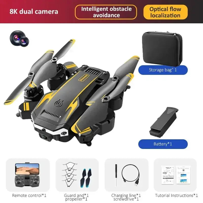 Outdoor G6 Drone 5G 8K HD Aerial Photography Quadrotor With Omnidirectional Obstacle Avoidance And 10000M Range