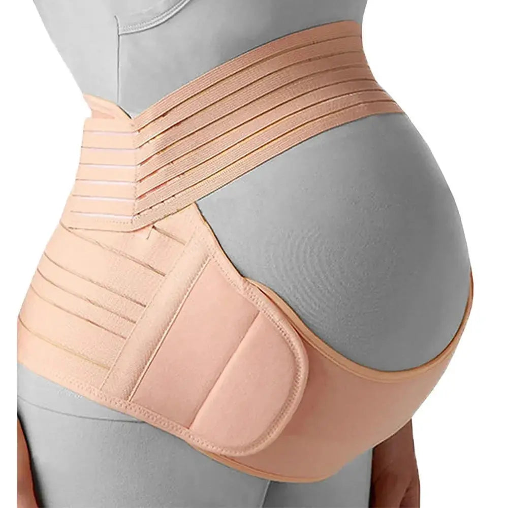 Adjustable Maternity Cotton Belly Band For Pregnancy Support Belt Abdomen Brace Back Relief And Posture