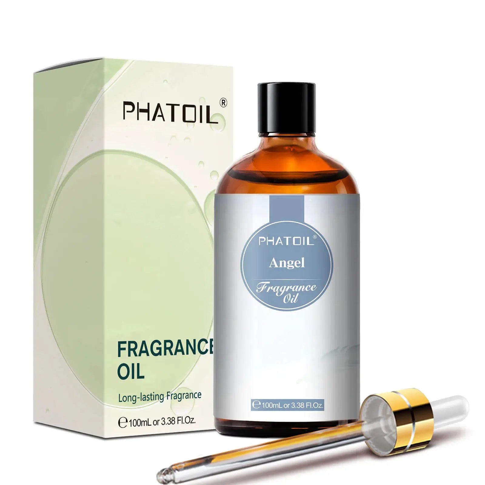 PHATOIL 100ml Fragrance Oils Set With Dropper White Musk Orange Blossom Bubble Gum Baby Powder Coffee For Aromatherapy