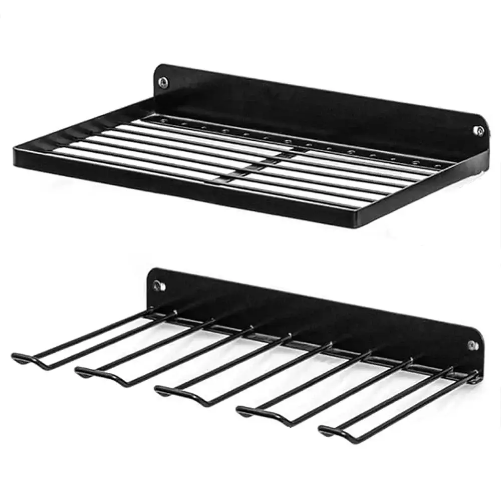Power Tool Wall Mount Holder Heavy Duty Pegboard Wall Storage Rack For Drill Screwdriver And Tool Set In Workshop Garage