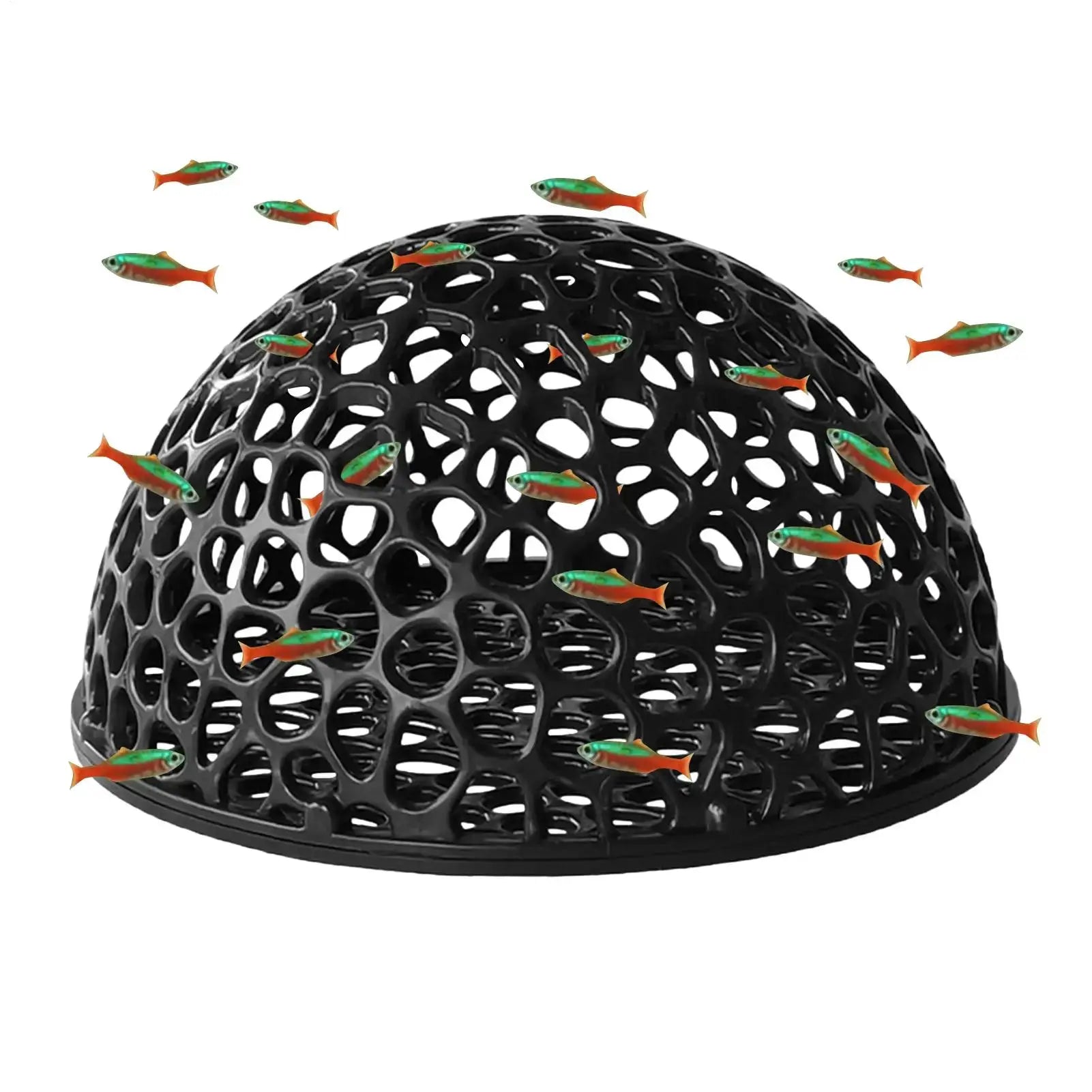 Aquarium Shrimp Cave House Mini Porous Betta Hideout Shelter Breeding Nest For Shrimp And Fish Aquatic Decor