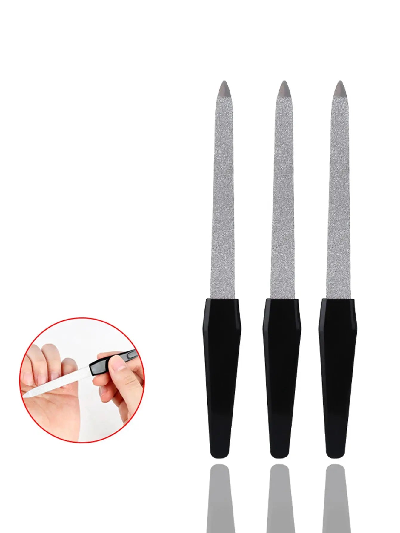 Professional Double - Sided Nail File Set - Simples Market