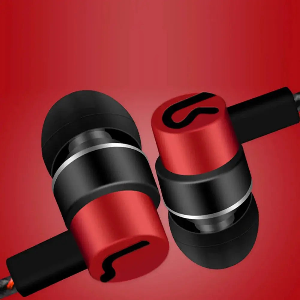 NovaSound 3.5mm In-Ear Wired Headphones With Superb Bass Stereo Sound Noise Isolation And Comfortable Fit