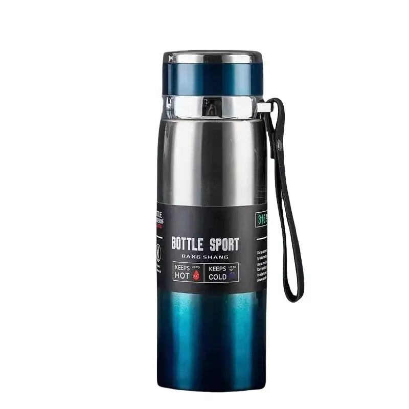 1L Stainless Steel Vacuum Flask Thermos Bottle Keeps Hot And Cold Water Tea Coffee