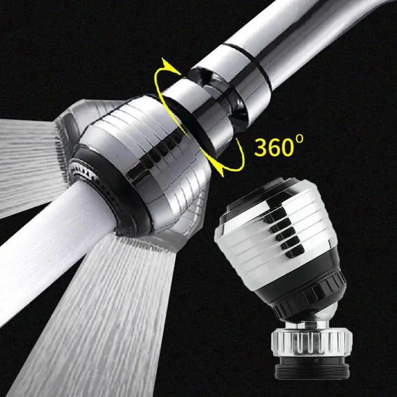 Water saver tap aerator by Simples Market, 2-piece chrome 360° swivel diffuser nozzle