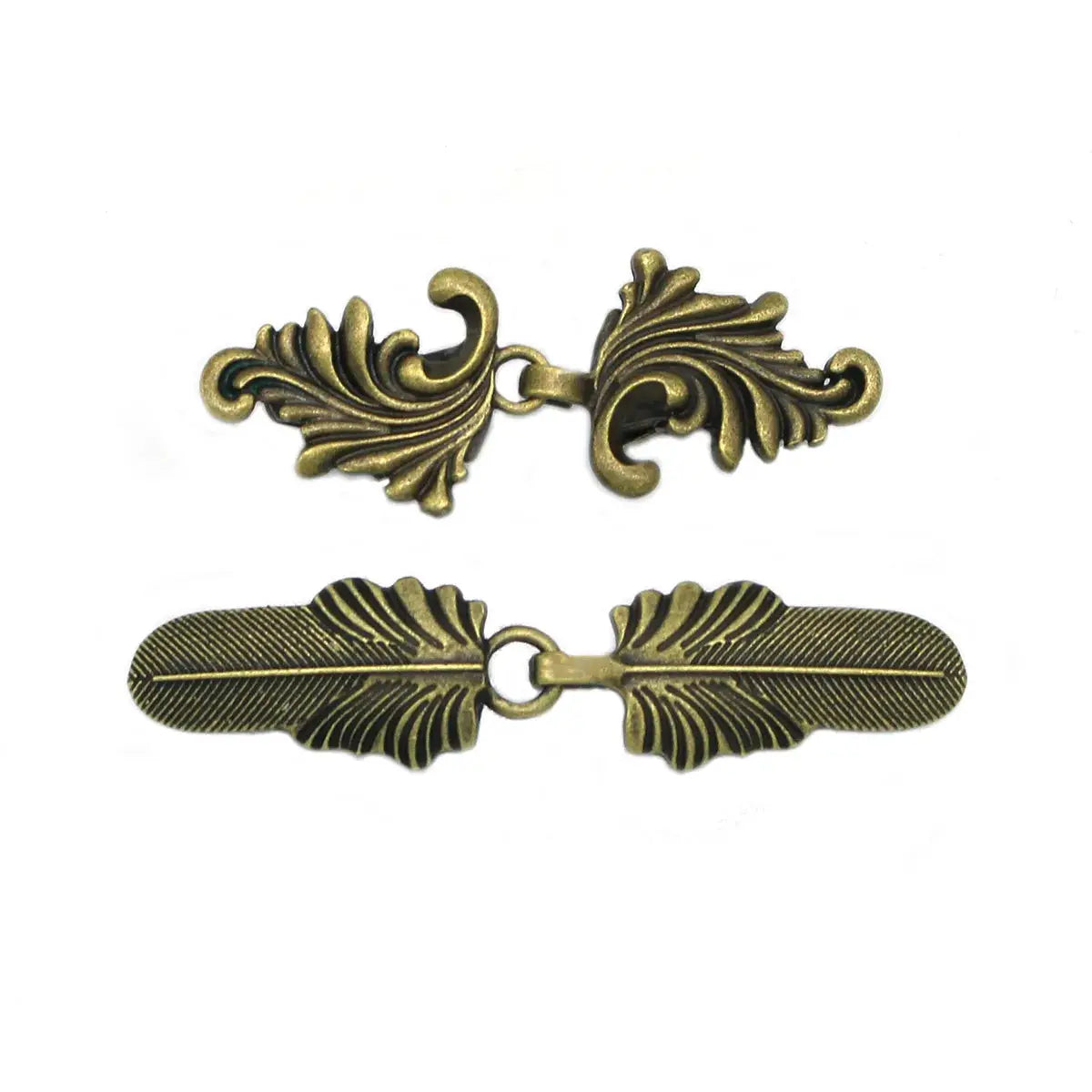 HeritageWeave Vintage Sweater Clips Durable Metal Cape Shawl Cardigan Fasteners For Dresses And Shirts