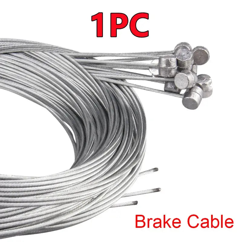 2M MTB Road Bicycle Brake Line Set Shifter Cable Core Wire For Fixed Gear And Standard Bikes