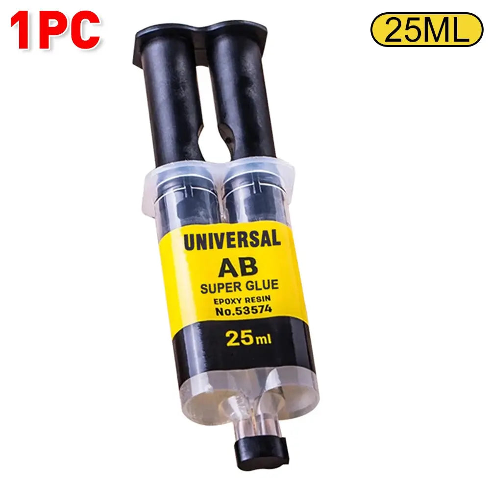 Two Part Epoxy Resin AB Glue Waterproof Fast Acting Adhesive For Wood Plastic Metal Glass Ceramic Repair Bonding