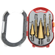 Triangular Handle Straight Groove Drill Bits Set 4-12mm 4-20mm 4-32mm And Titanium Plated Saw Drill Bits 3mm 6mm 8mm