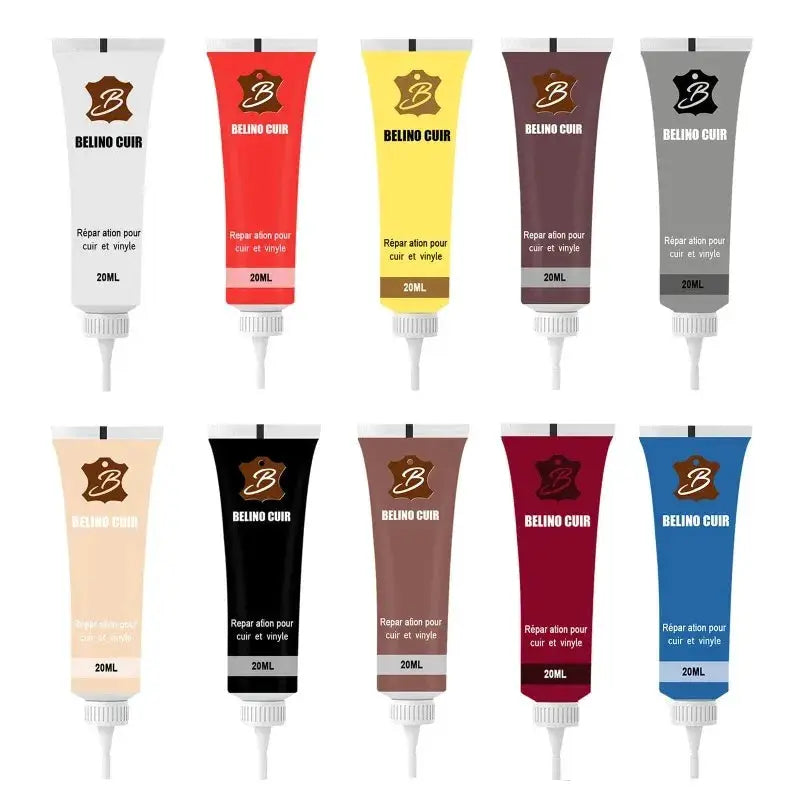 20ml Leather Repair Gel for Car Seats and Leather Surfaces Refurbishing Cream Paste for Car Maintenance
