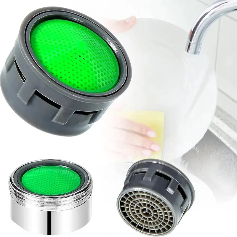 10 Piece Set Basin Tap Filter Replacement Nozzle Inserts For Tap Aerators Plastic ABS Flow Restrictor
