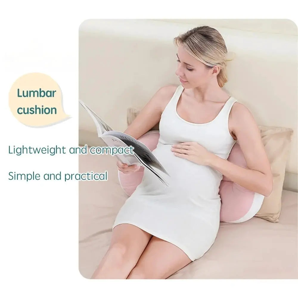 Pregnancy Pillow Set With Free Auxiliary Waist Support Pillow For Pregnant Women Cotton Body Pillow For Sleeping Comfort