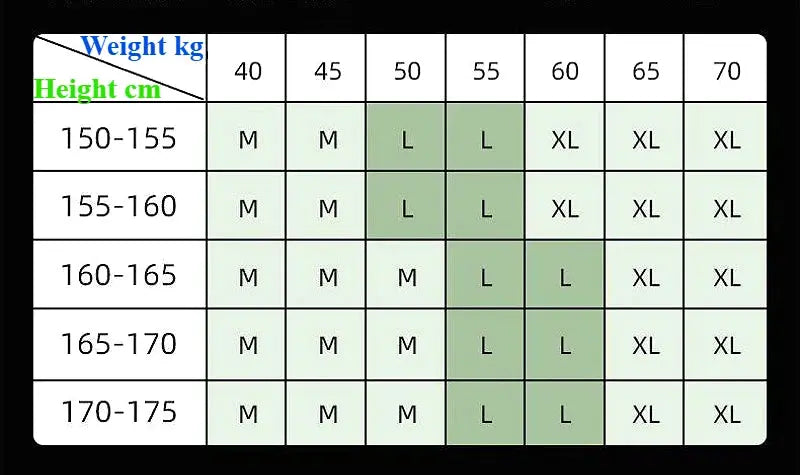 Lace sexy underwear high waist briefs size chart from Simples Market showing height/weight grid with green sizes.