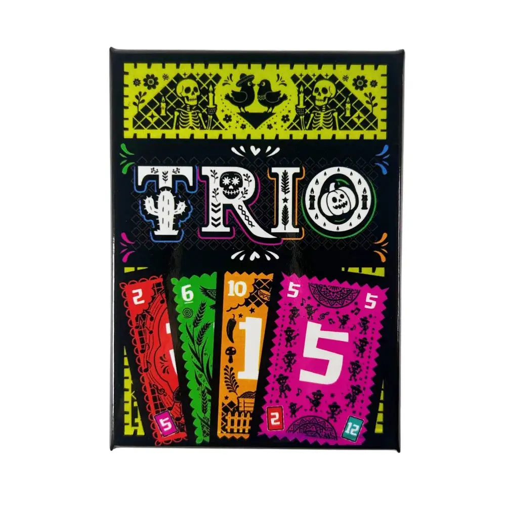 Strategic Trio Card Game For Family And Friends Parties Three To Six Players All Ages Board Game Entertainment Toy