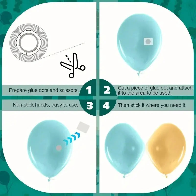 Double Sided Clear Sticky Glue Dots For Balloons And Photos Ideal For Birthday Wedding Party Decor