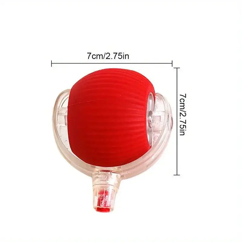 Automatic Interactive Cat Ball Toy Rechargeable Smart Rolling Ball With Faux Tail Mouse Imitation Cat And Dog Training