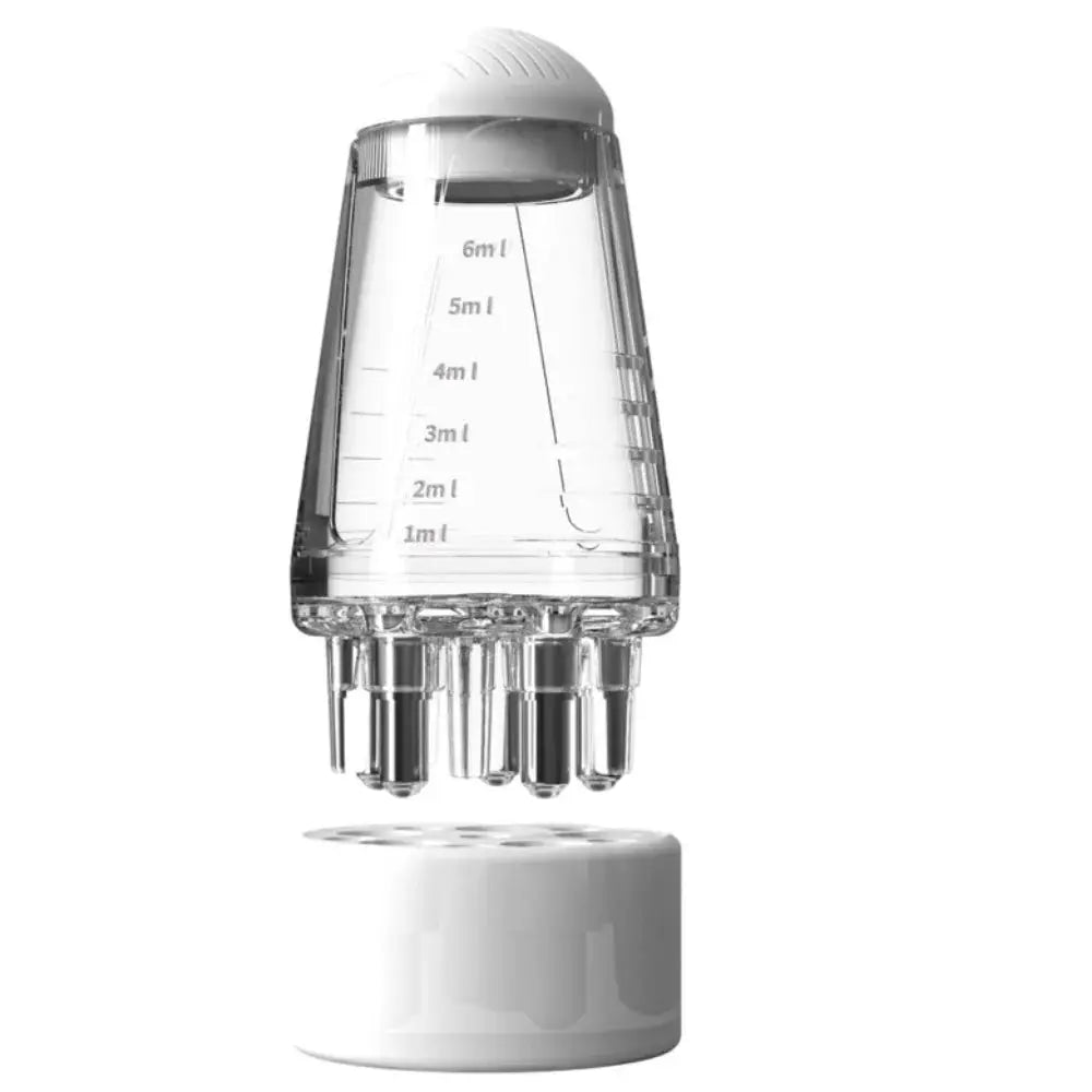 NovaScalp 6ml Scalp Applicator Mini Roller Ball Massager Brush Precise Essential Oil Delivery for Hair Growth