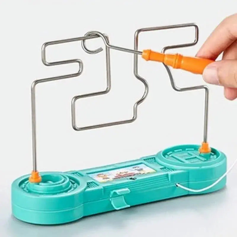 Kids Collision Electric Shock Maze Game Toy Educational Science Experiment With Lights Music And Party Gift