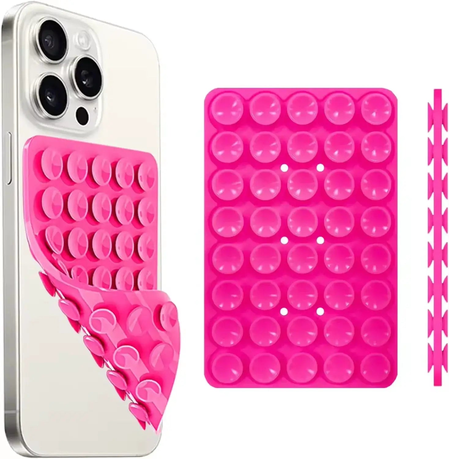GripMate Silicone Suction Cup Phone Case Mount for Hands Free Selfies and Videos on iPhone and Android