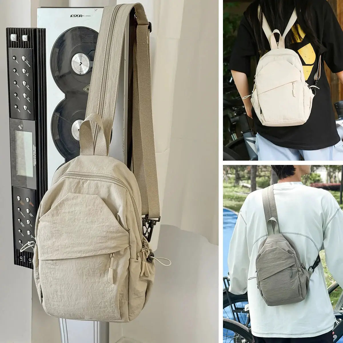 Lightweight Crossbody Tablet Chest Bag - Simples Market