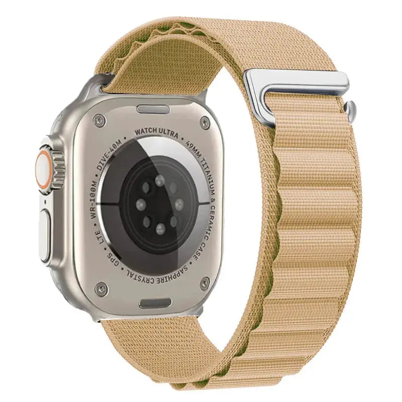 Alpine Loop Band for Apple Watch Ultra 49mm 11 10 9 8 7 46mm 42mm 45mm 41mm Nylon Wristband iWatch Series 6 5 4 SE 44 40mm Strap