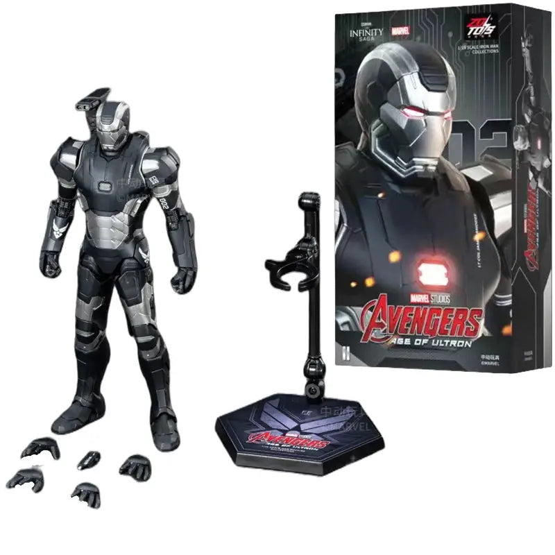 ZDTDS Iron Man Avengers MK37 Hammerhead MK12 MK38 Igor MK9 Iron Patriot War Machine Action Figure Collectible Toy