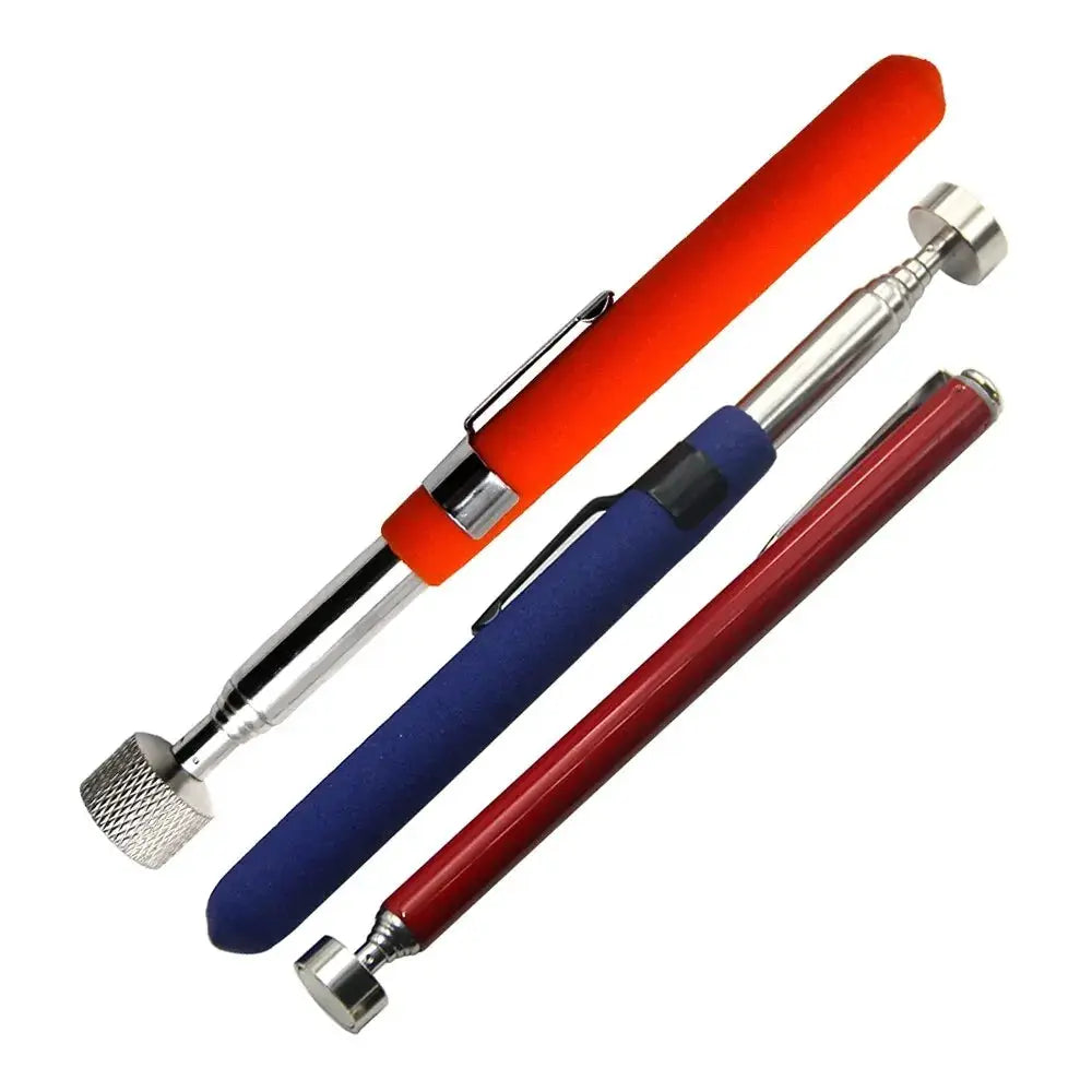 Magnetic Retractable Pickup Tool With Suction Iron Rod Portable Multifunctional Extractor Pen Clip For Automotive Repair