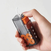Portable Floss Dispenser With 10 Pieces Floss Automatic Ejectable Organizer For Oral Care And Disposable Flossing Sticks